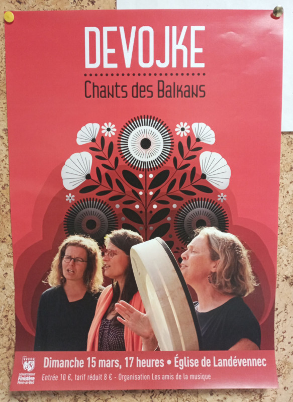 Concert Trio Devojke à  Landévennec